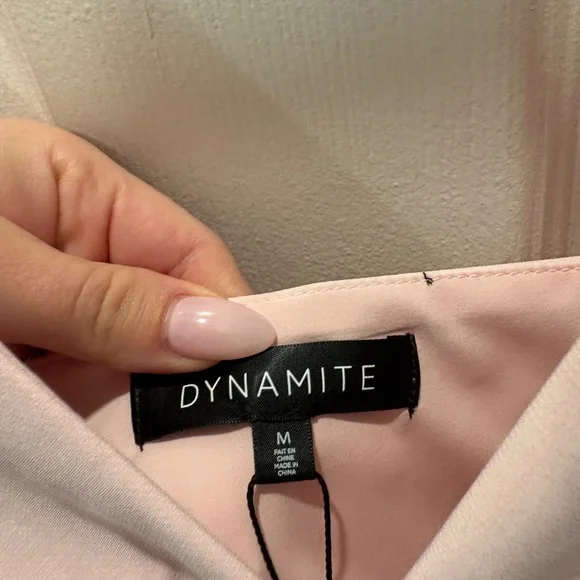 Dynamite Light Pink Garment - Picture 7 of 7